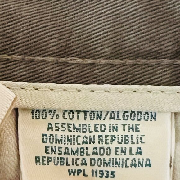 St. Johns Bay Men Vintage Casual Taupe Pants W38 L29 Relaxed Fit 100% Cotton NWT - Picture 8 of 12